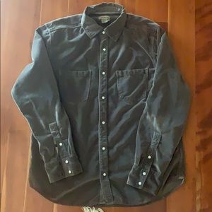 Men’s velvet button down- 32 Bar Blues